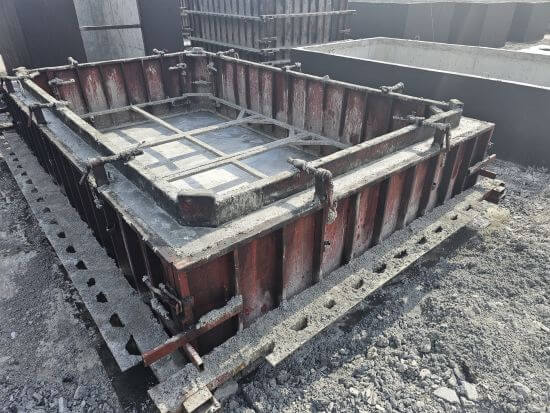 Zbiorniki betonowe Przeworsk w procesie produkcji